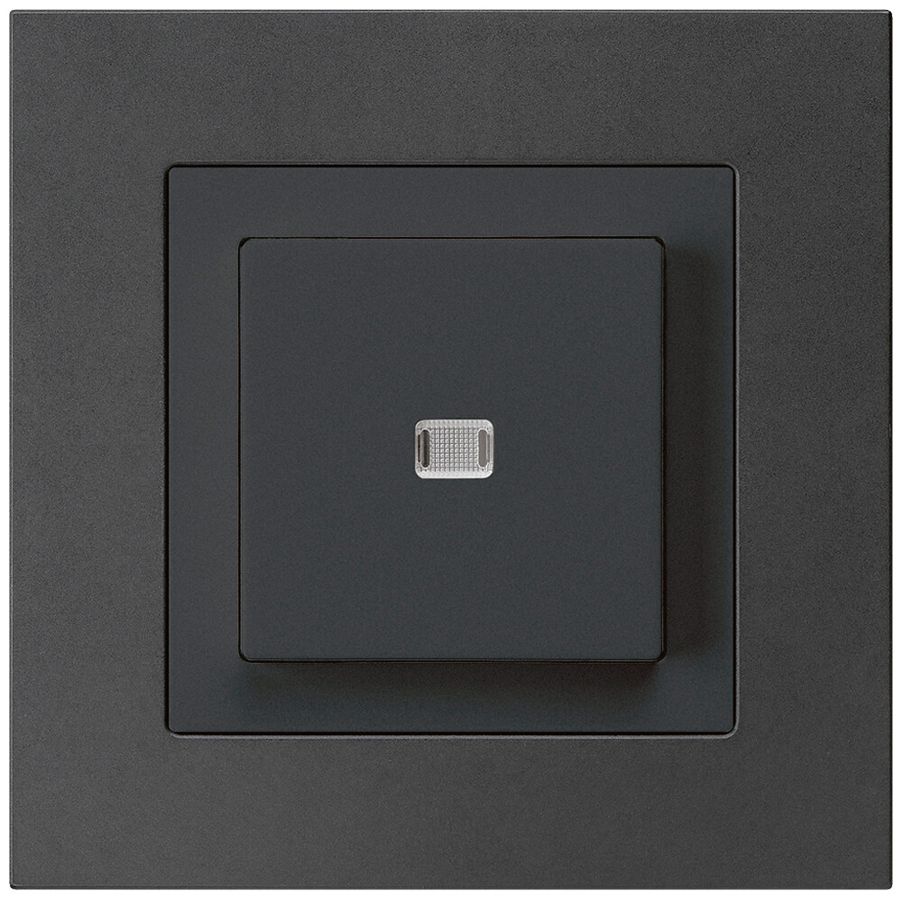 UP-Leuchtdruckschalter kallysto.pro 6/1L schwarz