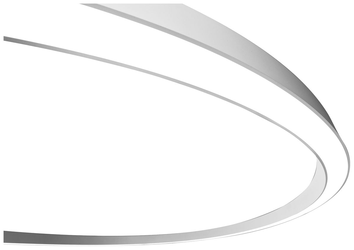 Lampada sospesa LED Sylvania Nilo 88W 9120lm 830 DALI EM Ø1200mm bianco