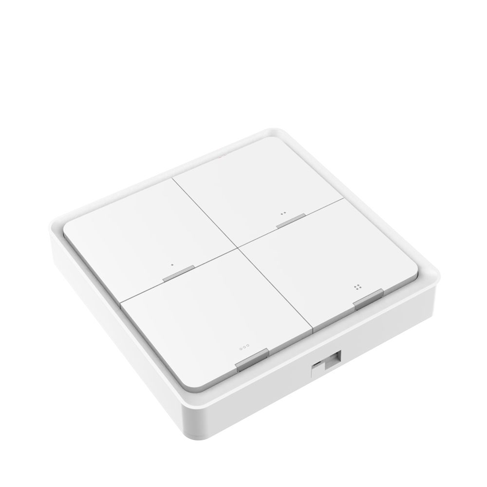 Interruttore wireless 4 canali KnockautX, da BRELAG