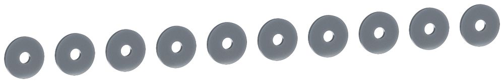 Disco tehalit 8.4×24×2.0mm DIN 9021, acciaio zincato, 10 pezzi