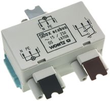 Abzweigdose Woertz für Flachkabel Power Serienschaltung C1+C4