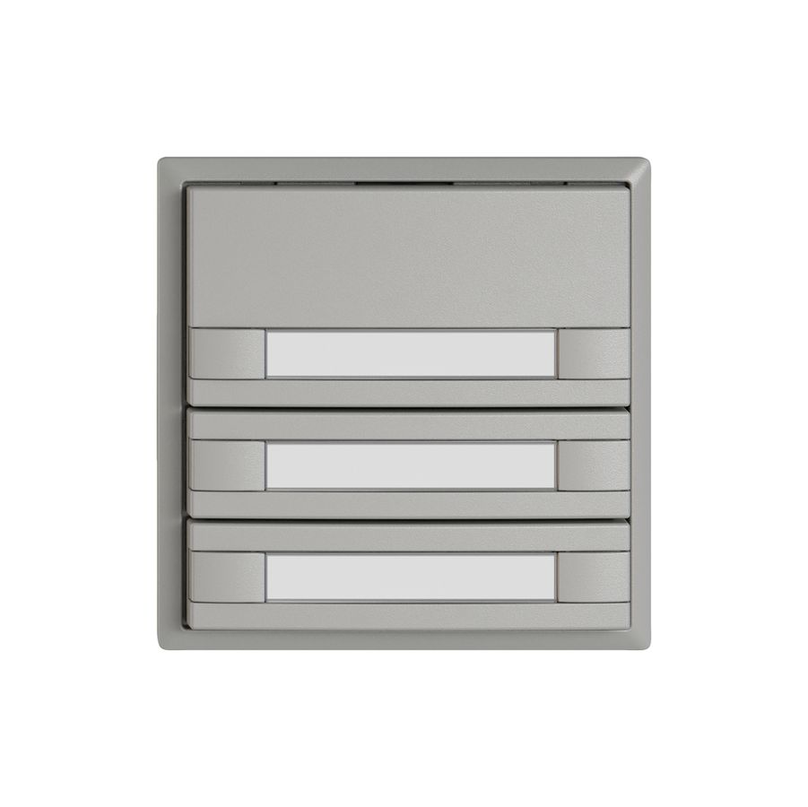 Universaltaster EDIZIO.liv UNI SNAPFIX® o.LED 3× 2-Tbed.Pap.hgu