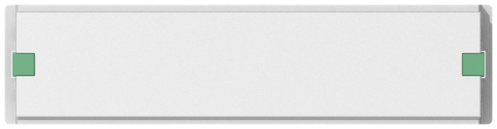 Couronne pour senseur poussoir SIDUS KNX FSet-ZE 4/8, blanc