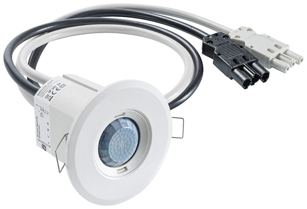 UP-Bewegungsmelder ESYLUX MD-FLAT-E 360i/8 RW, Wieland GST-Stecker, weiss