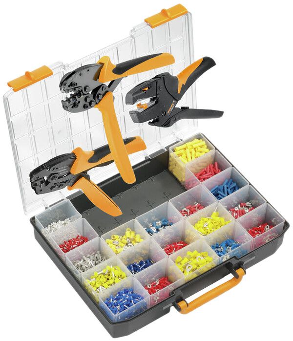 Sortiment Crimpwerkzeug Weidmüller PZ 6 Roto/CTI 6 S/STRIPAX