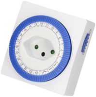 Steckdosenschaltuhr analog MH 1×Typ 13 10A 230VAC weiss