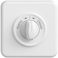 UP-Montageset STANDARDdue SNAPFIX® f.Schwenktaster m.Griff Aperto → ← Chiuso ws