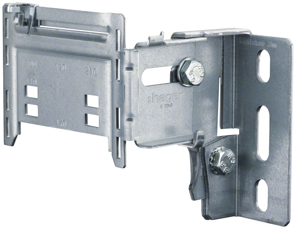 Console universelle distance mur 53…81 tehalit G2260 zingué pour BR/BRnetway