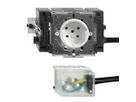 Presa INS FH T15 bianco 49…69mm per cavo piatto Ecobus p