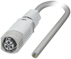 Verbindungskabel PX IPD PL 3P 2.5mm² 450V 16A 1000mm lgu Buchse-frei