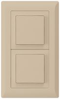 Combinaison ENC kallysto.line grd.I-I verticale interr.S3+poussoir beige