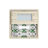Funktionseinsatz KNX RTH RGB EDIZIO.liv SNAPFIX® f.KNX-RTH-Taster 1…4-fach cr
