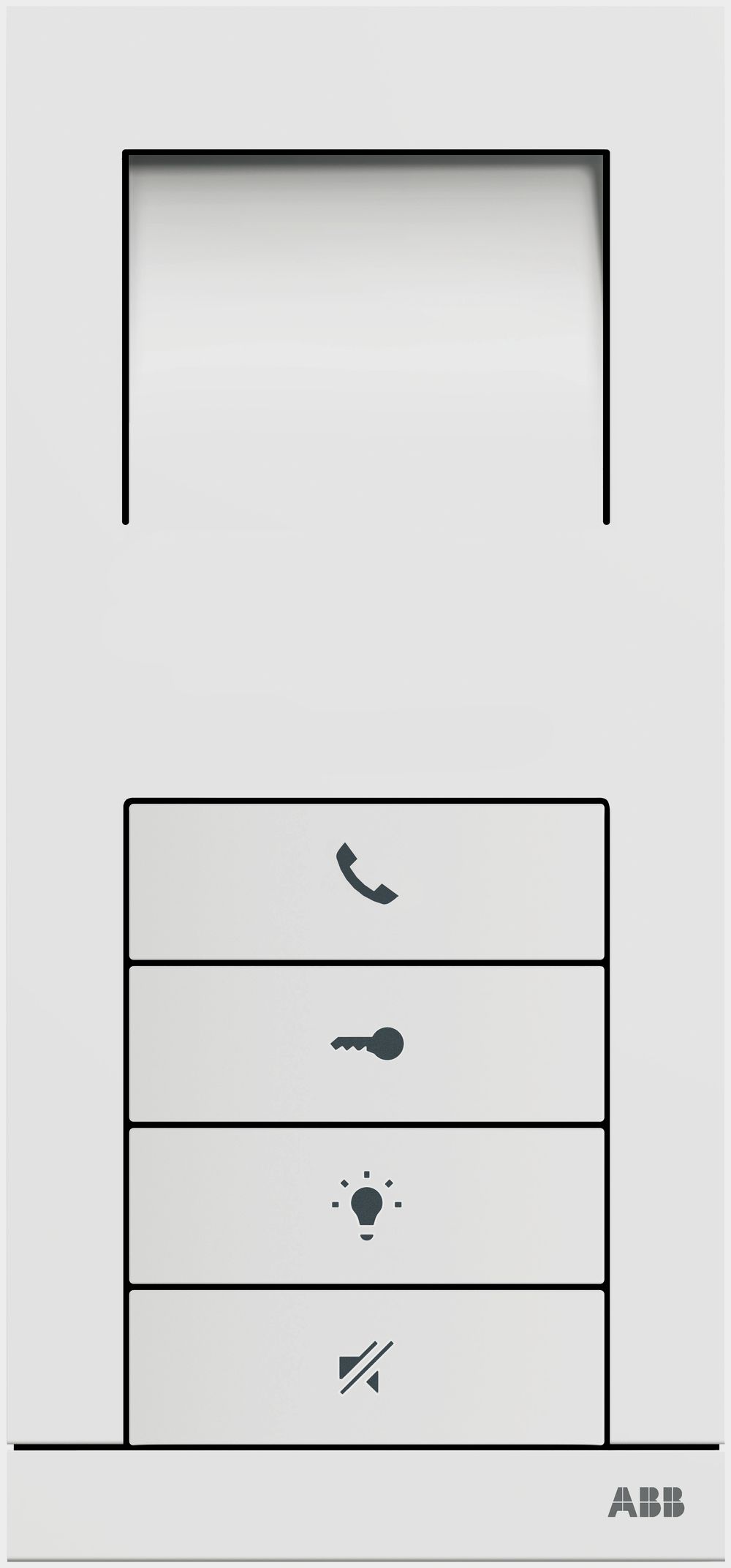 AP-Freisprechstelle ABB-Welcome weiss