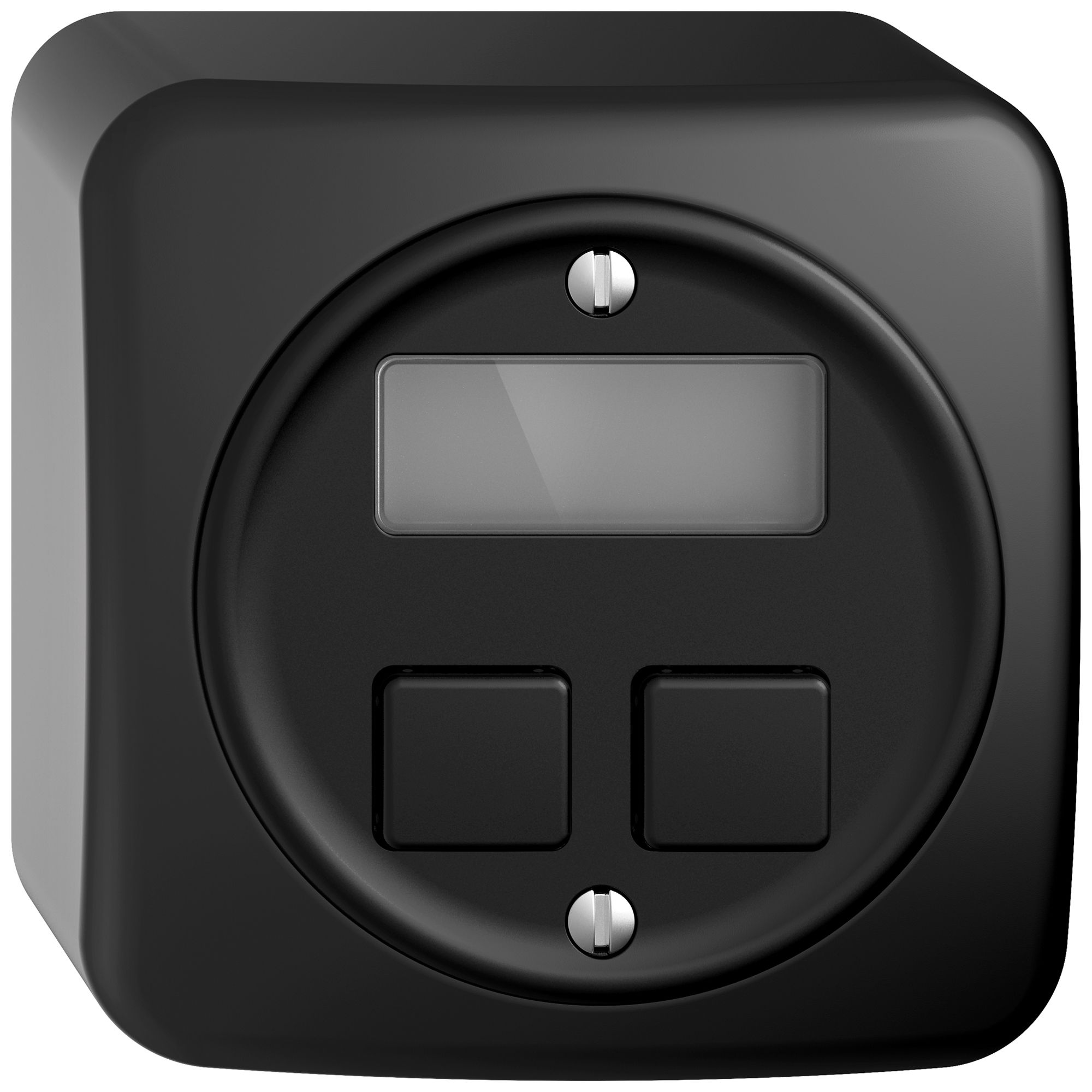 AP-KNX-Taster RGB STANDARDdue SNAPFIX® 2×Taste RTH sz