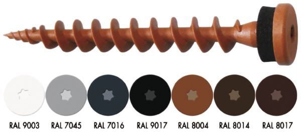 Viti per isolanti PROFIX IPS RAL 9003 8×80mm T25