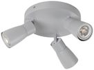 Spot SLV PURI 2.0 Dome CW GU10 3×6W DIM Ø180×113mm grau