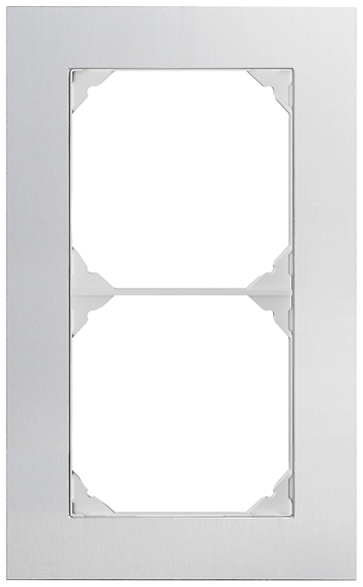 En-tête ENC EDIZIO.liv prestige SNAPFIX® 2×1 94×154mm aluminium