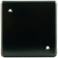 Abdeckplatte Ammer ADP hori./vertikal 86×86mm schwarz f.1003/1004/1009/5003/5076
