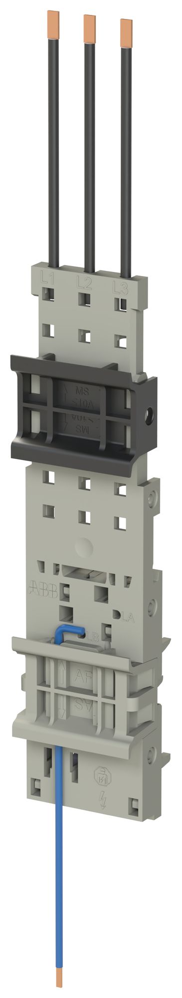 Sammelschienenadapter ABB ZMS132-3LB 2×Tragschiene 32A