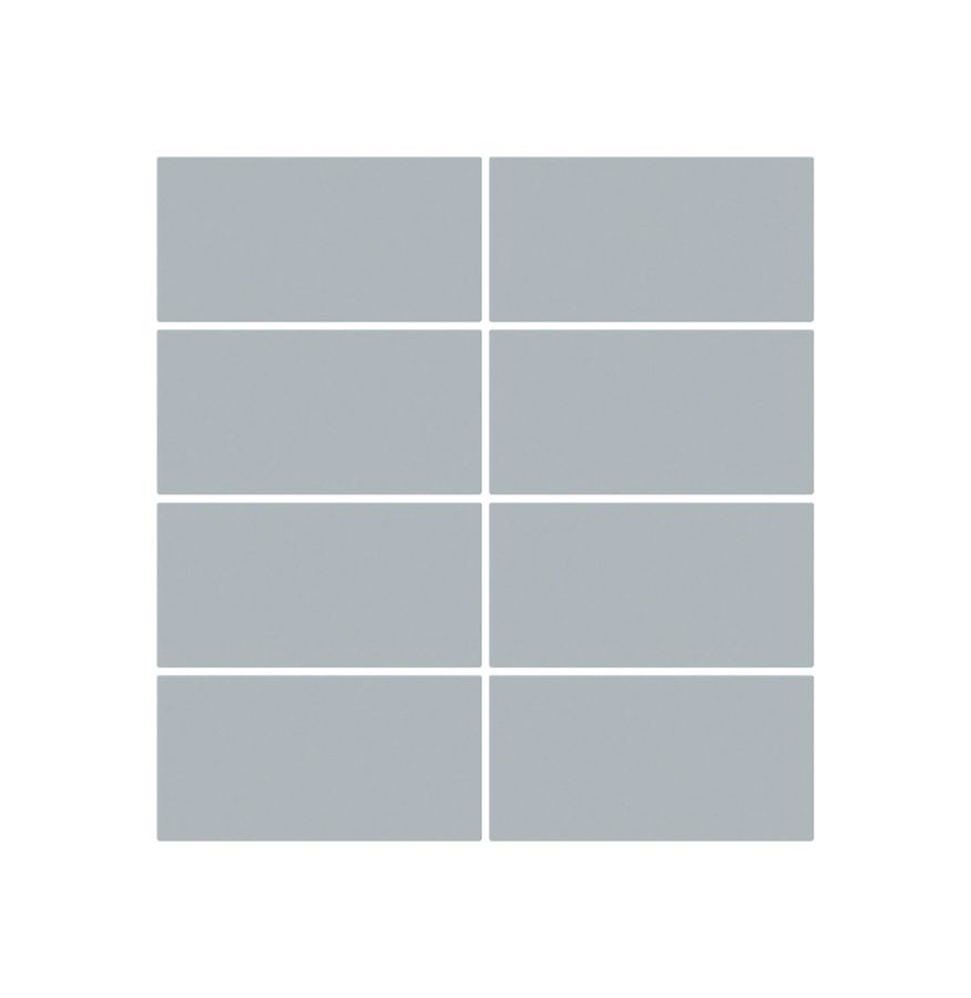 Frontset KAL 8×Tasten 8×Betätigungspunkte grau