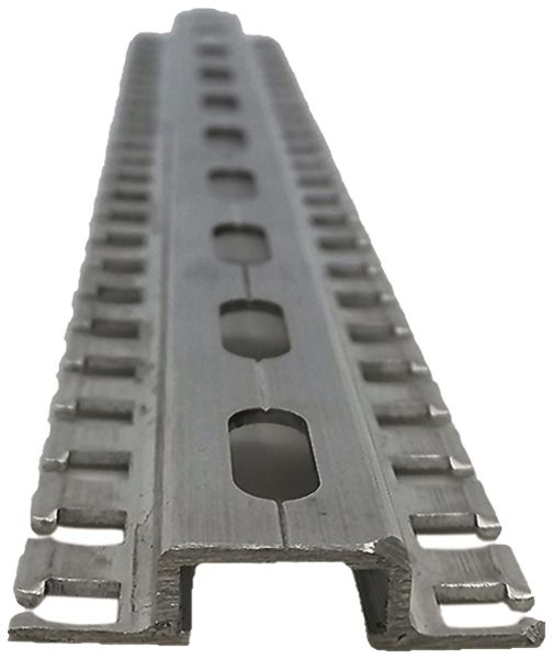 Kombi-Profilschiene Plica 7.5×35mm 0.25m, Aluminium