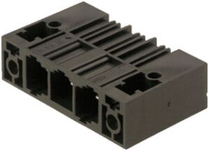 Connettore maschio WM SU brida di bloccaggio/a vite THT 10.16mm 2L 90° 3.5mm