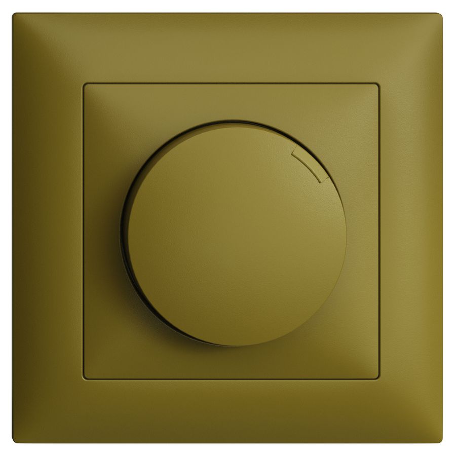 UP-DALI-2-Power-Drehgeber/Dimmer EDIZIOdue FMI Tunable White olive