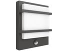 Applique LED Philips Petronia IR SEN 3.8W 800lm 827 IP44 anthracite