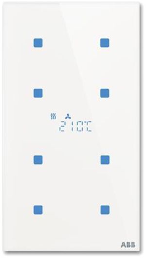 Élément de commande ABB-Tacteo TBR/U4.7.1, 4 fois avec RTR vertical