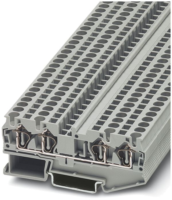 Morsetto 0.08…6mm² connessione a molla grigio