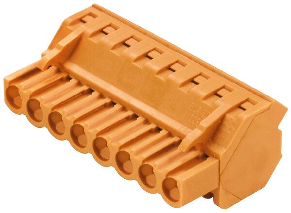 Buchsenstecker Weidmüller BLZP geschlossen 5.08mm 4L verzinnt schwarz