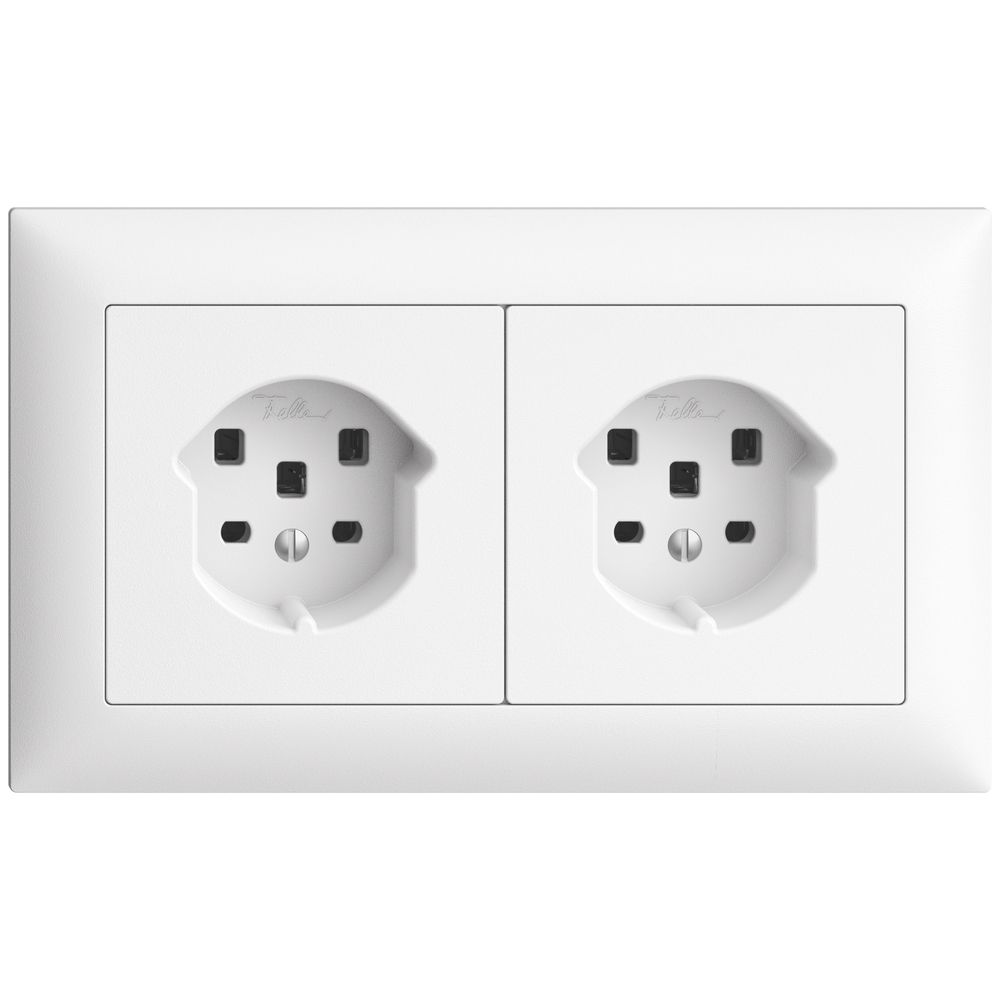 UP-Kombination EDIZIOdue 1X2 T25 +T25 weiss