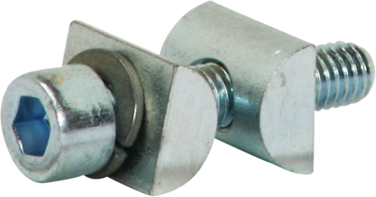 Bride tension acier zing.galv. avec 1 vis 6-pans intér. M6