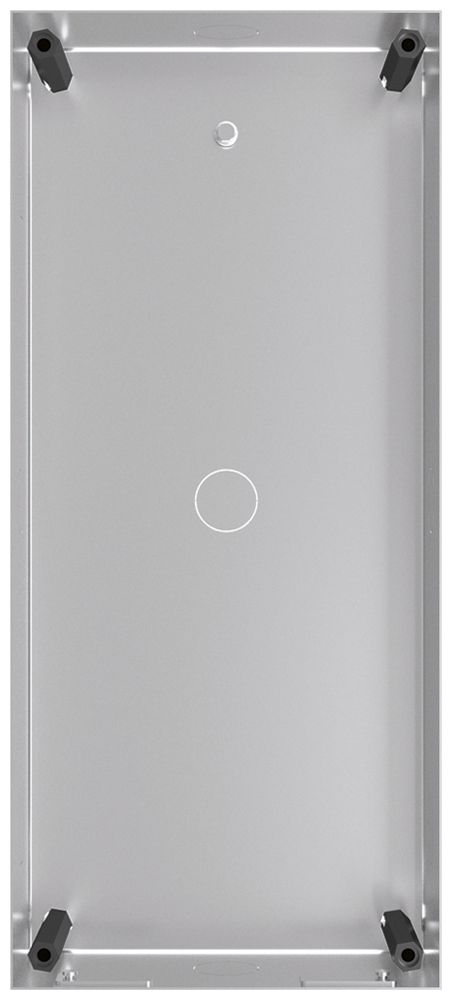 Boîtier ENC Hager intercom mono 4× 130×295×55mm gris