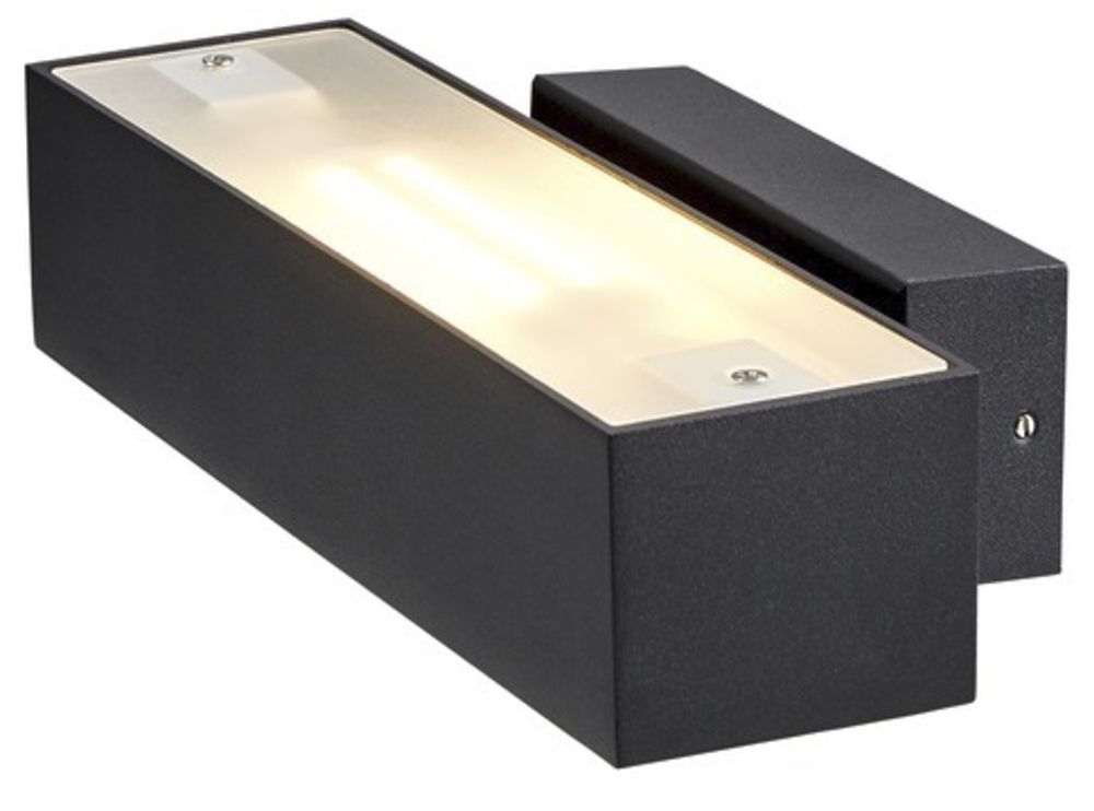 Applique SLV ANDREAS R7s 80W 207×95×43mm noir