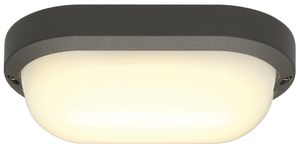 LED-Decken-/Wandleuchte SLV TERANG 2, 11W 680lm 3000K IP44 anthrazit