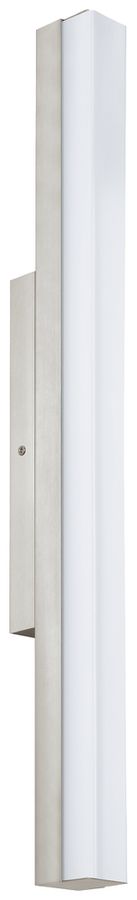 Applique LED Eglo TORRETTA 13W 1100lm 4000K IP44 600×40mm nichel