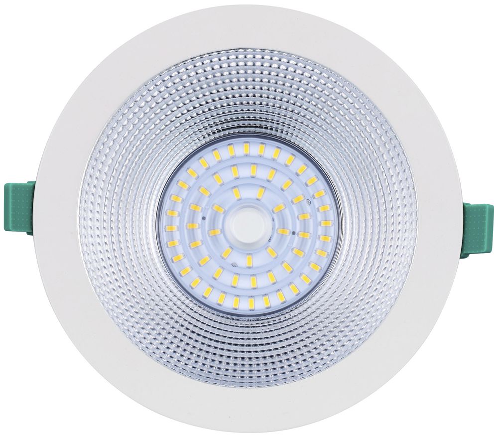 EB-LED-Deckenleuchte INSAVER SLIM 205 20W 2000lm 930 IP44 weiss