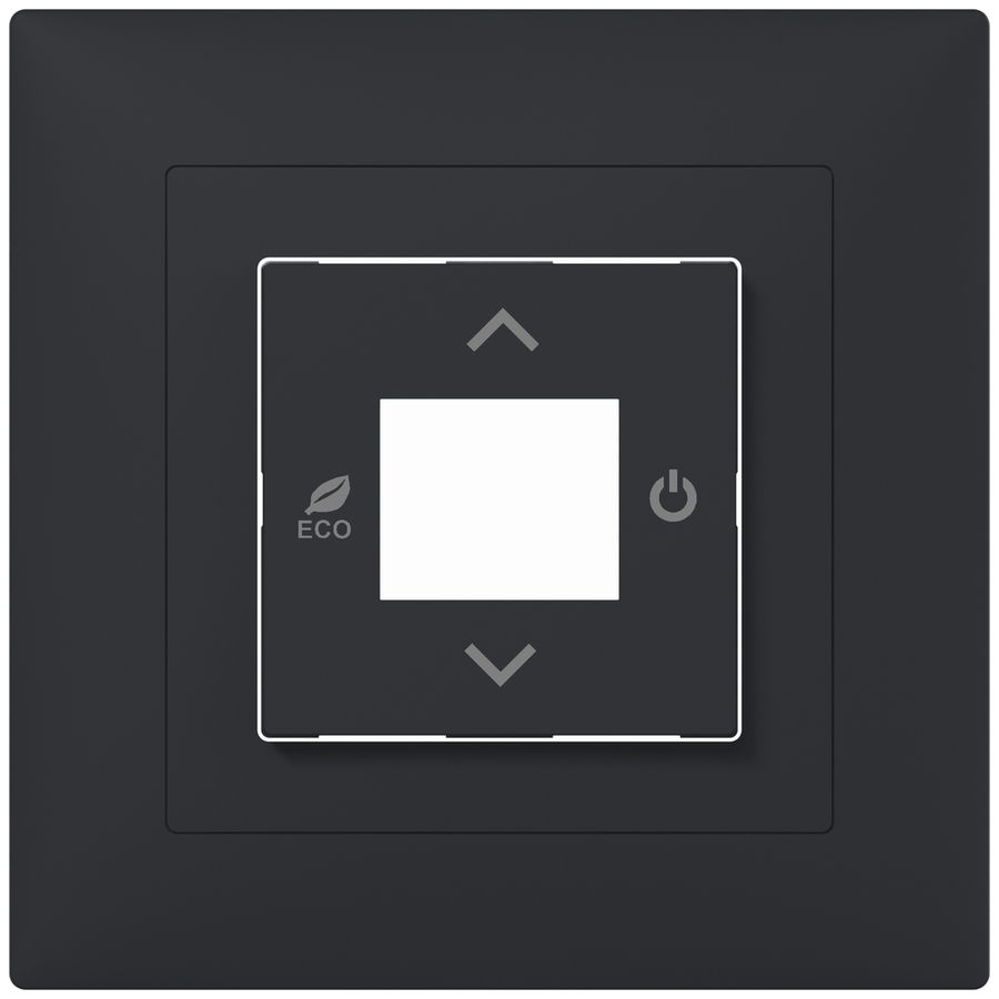 Set frontale INC ABB SIDUS antracite per Termostato ambient.free@home