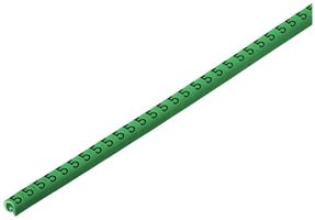 Leitermarkierer Weidmüller CLI C CD für Ø1…3mm 3×3.4mm Aufdruck: 5, grün