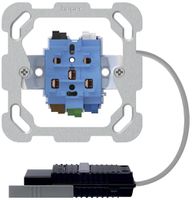 EB-Steckdose Typ 15/25 Hager, Rundkabel-Adapter
