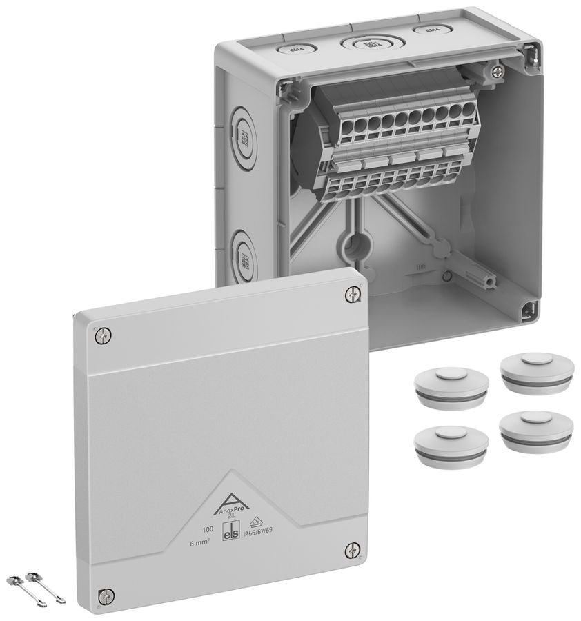 Scatola di derivazione AP Spelsberg Abox Pro SL-6² 152×152×85mm IP69 gr