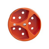 Montageset STANDARDdue SNAPFIX® für 3×T13 mit Frontlinse or