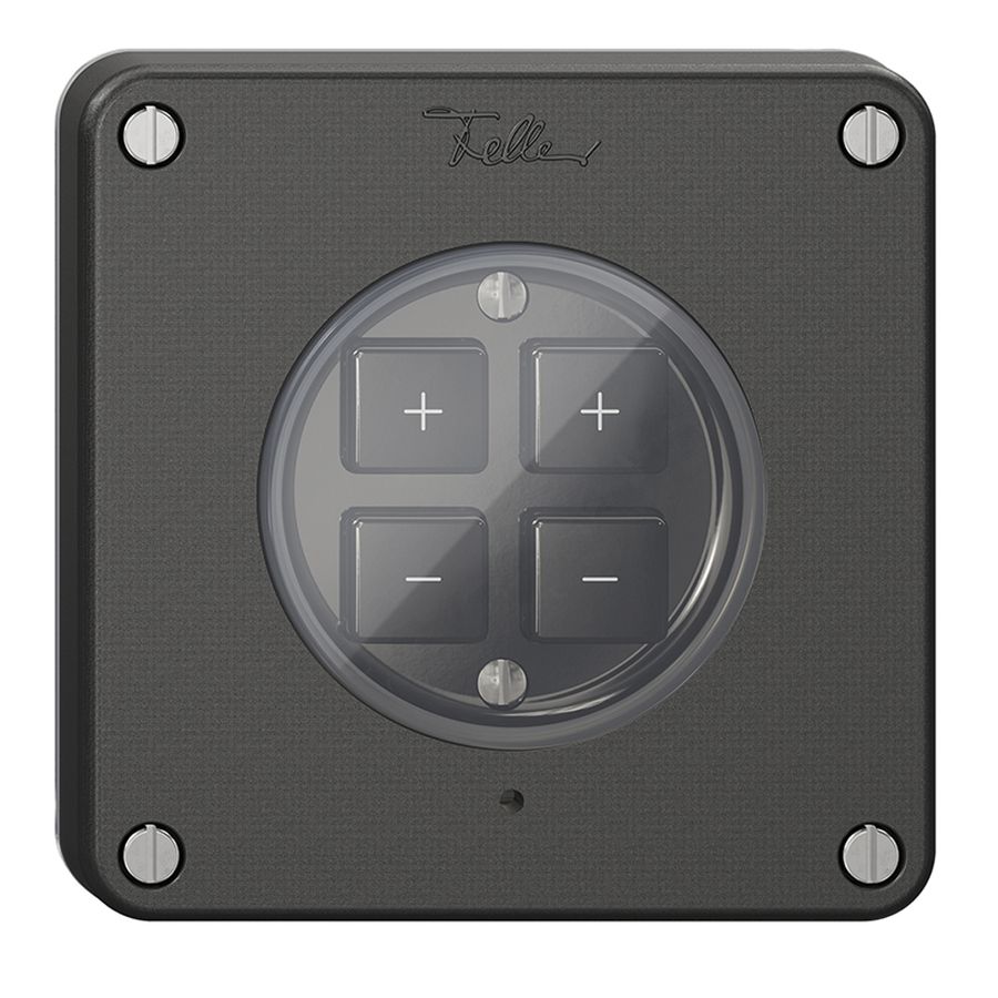 Nebenstelle 2K/4T zu Dimmer NEVO Wiser N.CO schwarz