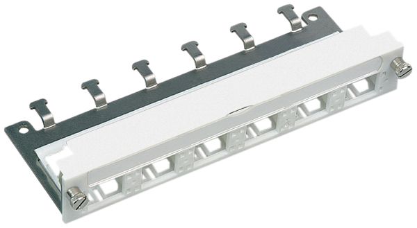 Universaleinheit für 6×RJ45 freenet, leer, weiss