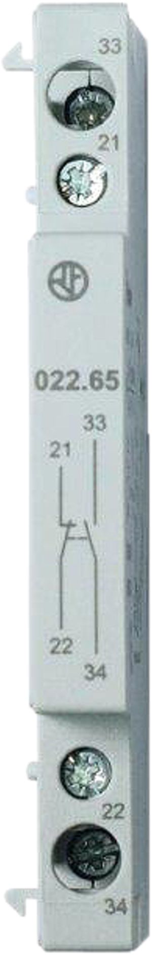 Hilfsschalter Finder, 1NC 1NO 6A für Schützen Serie 22.44/64