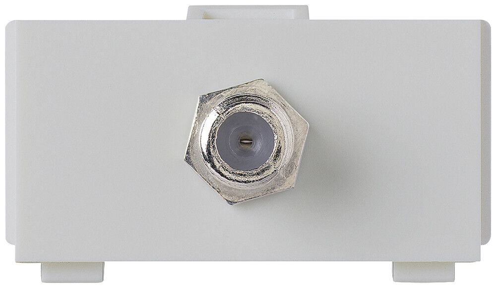 Modulo multimedia kallysto M3 con 1×connettore F grigio chiaro