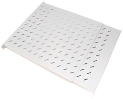 Geräteboden 19" 1HE verstellb. 500…900mm B=440mm, 150 kg