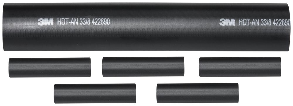 Schrumpf-Verbindungsmuffe 3M 91-AH 21-5 N für 5 Kabel 6…16mm² schwarz