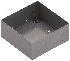 Bodendose Hager für Edelstahlkassette Q12